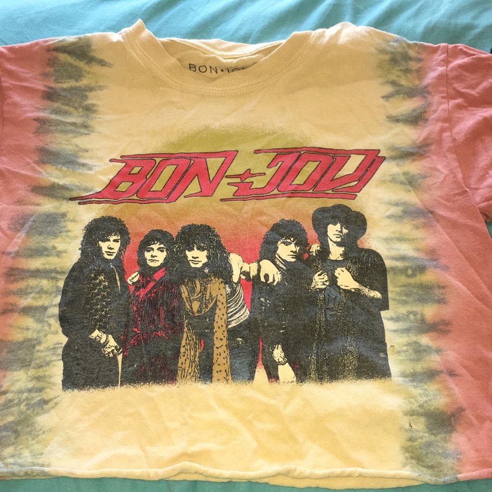 bon jovi crop top